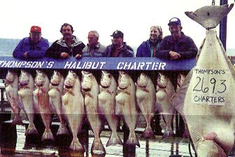 Happy customers with a day's catch!