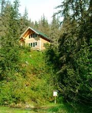 Photo View of Timbers from Halibut Creek Trailhead