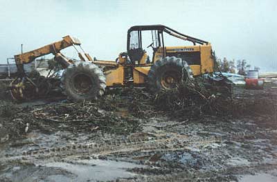 photo of grapple skidder