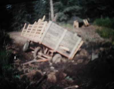 Wagon made for a slow trip