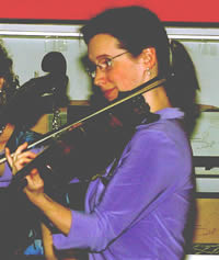Jenny Douglass on the Viola
