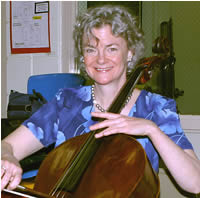 Lisa Lancaster on the Cello