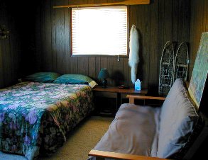 A bedroom at Splash Zone